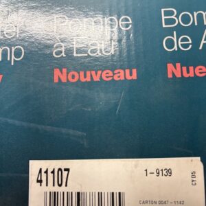Gates 41107 Premium Engine Water Pump For 96-11 Hyundai Kia Accent Rio Rio5 NOS