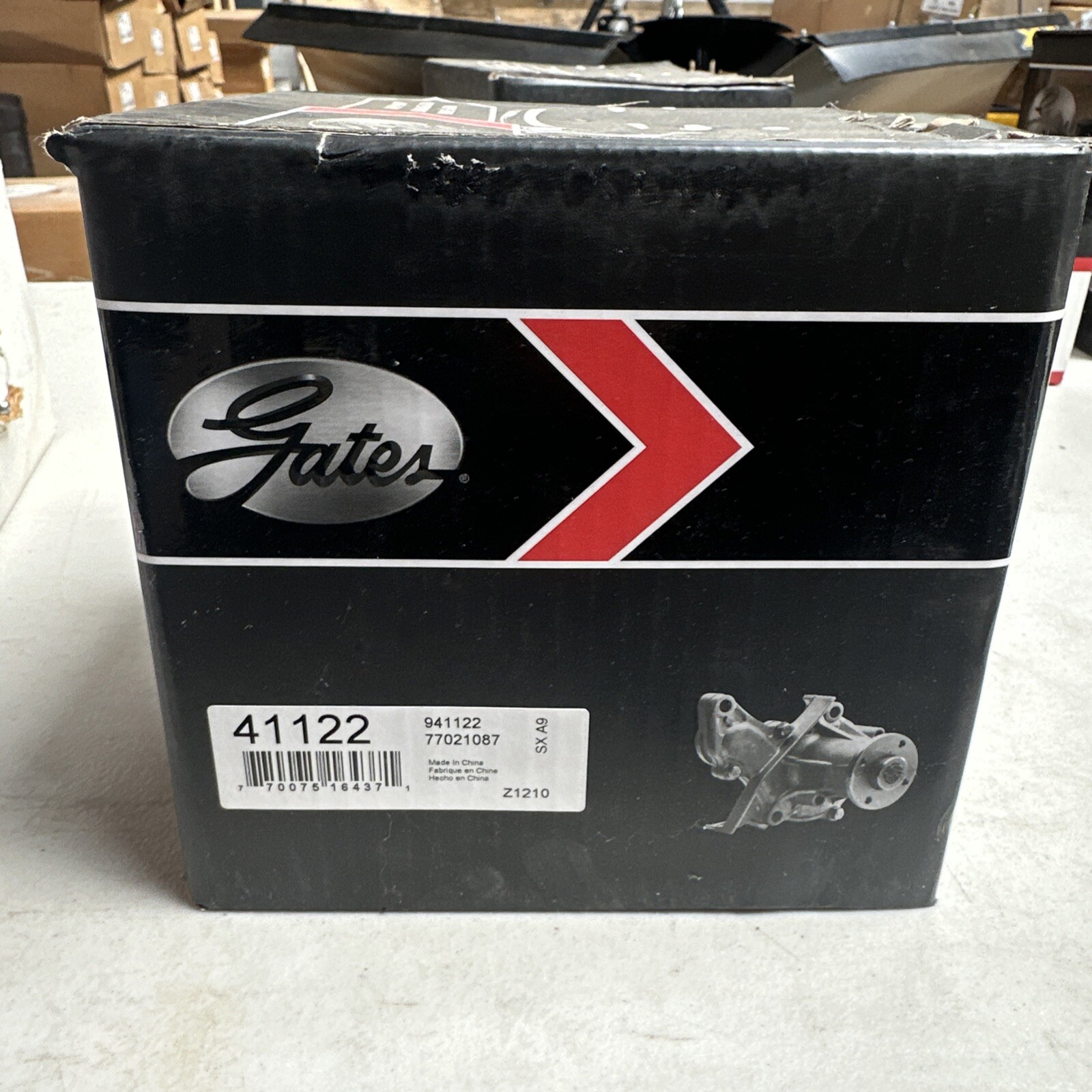 Gates 41122 Engine Water Pump-Water Pump(Standard)