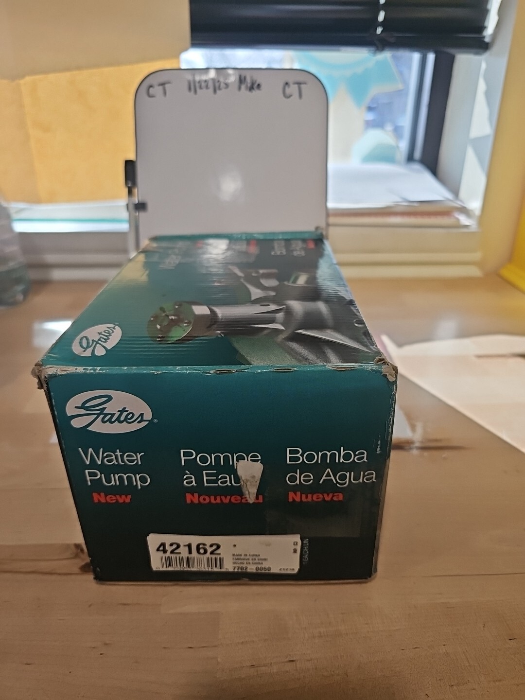 Gates 42162 Engine Water Pump 00-87 Dodge Caravan, V-6