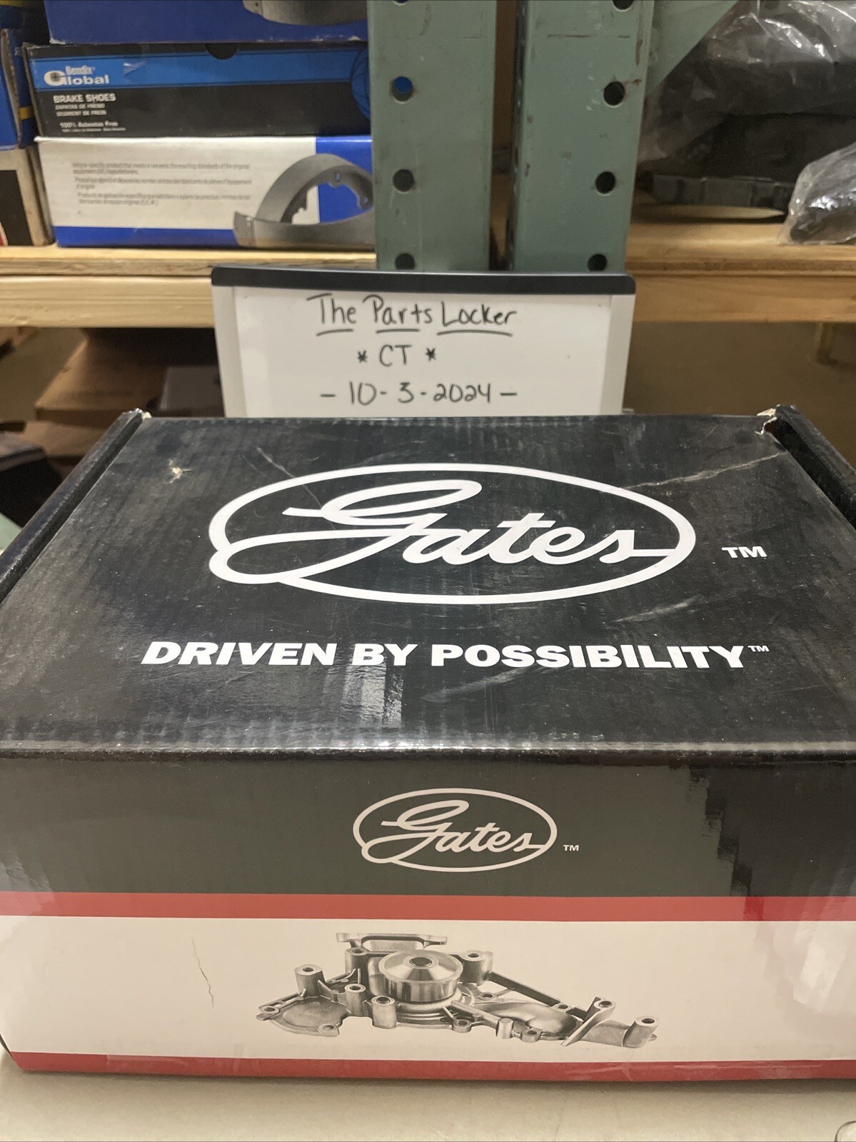 Gates 43546 New Water Pump