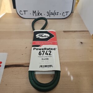 Gates 6742 PoweRated FHP Medium Horse-Power V-Belt