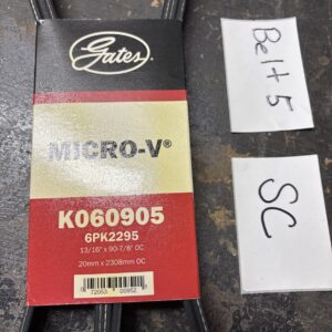 Gates K060905 Micro V Serpentine Drive Belt NOS