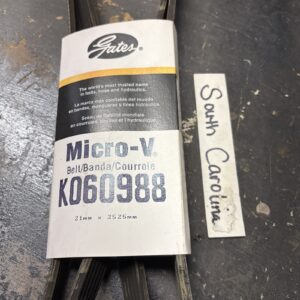 Gates Premium OE Micro-V AT Serpentine Belt, K060988, 6PK2512