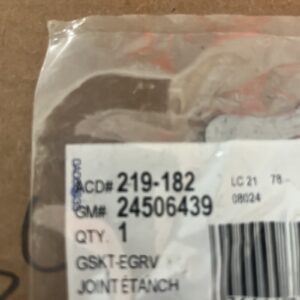 Genuine ACDelco 219-182 GM 24506439 Gaskets NOS