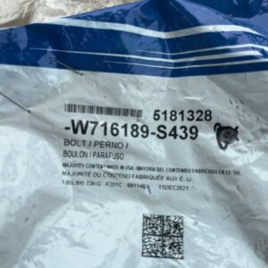 Genuine FORD OEM 13-20 Fusion-Upper Cntrl Arm Upper Bolt W716189S439