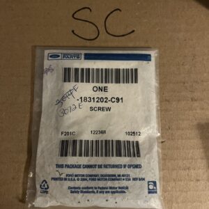 Genuine Ford -1831202-C91 Screw 1999-2003 Ford 1831202C91