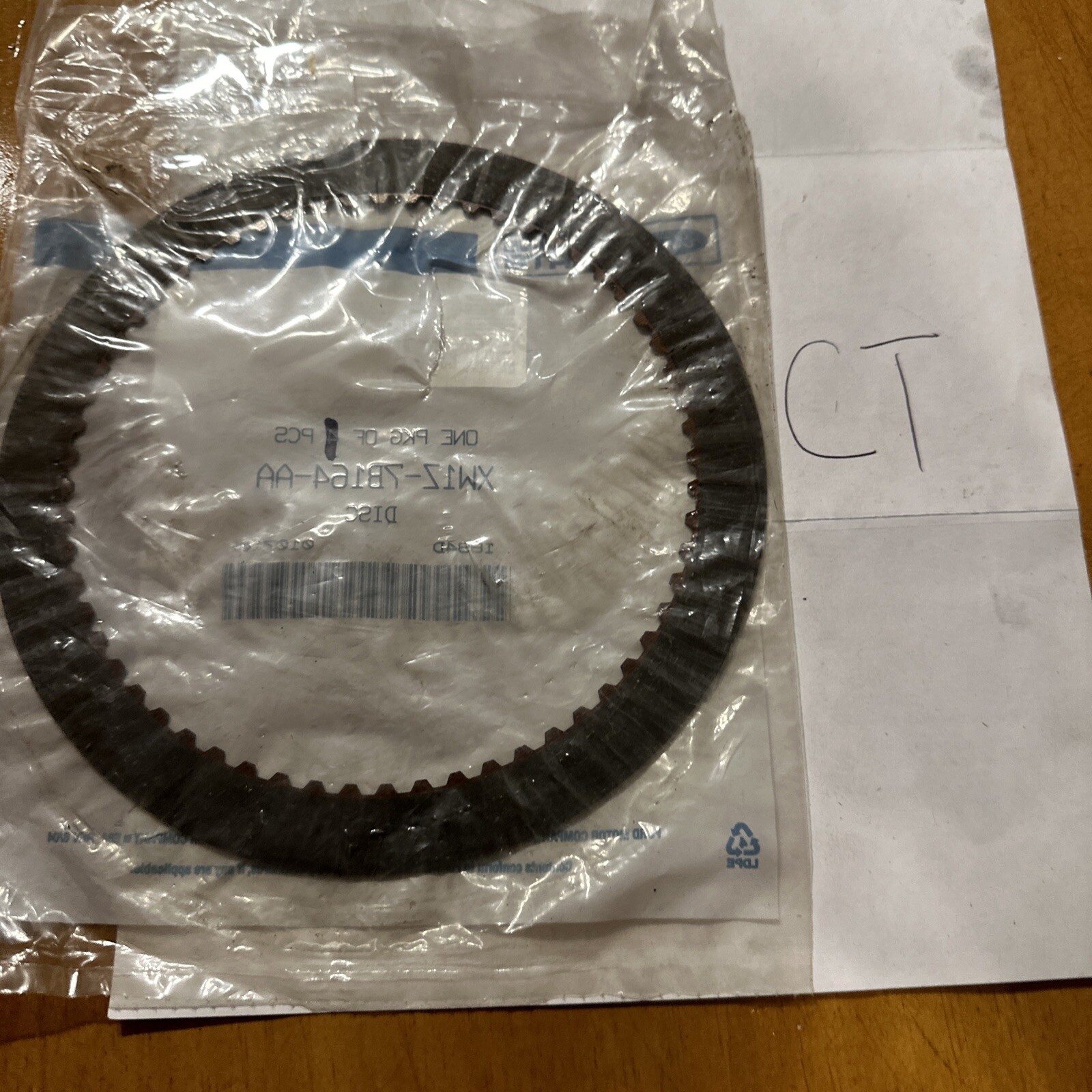 Genuine Ford Automatic Transmission Clutch Plate Friction Disc XW1Z-7B164-AA - Image 3