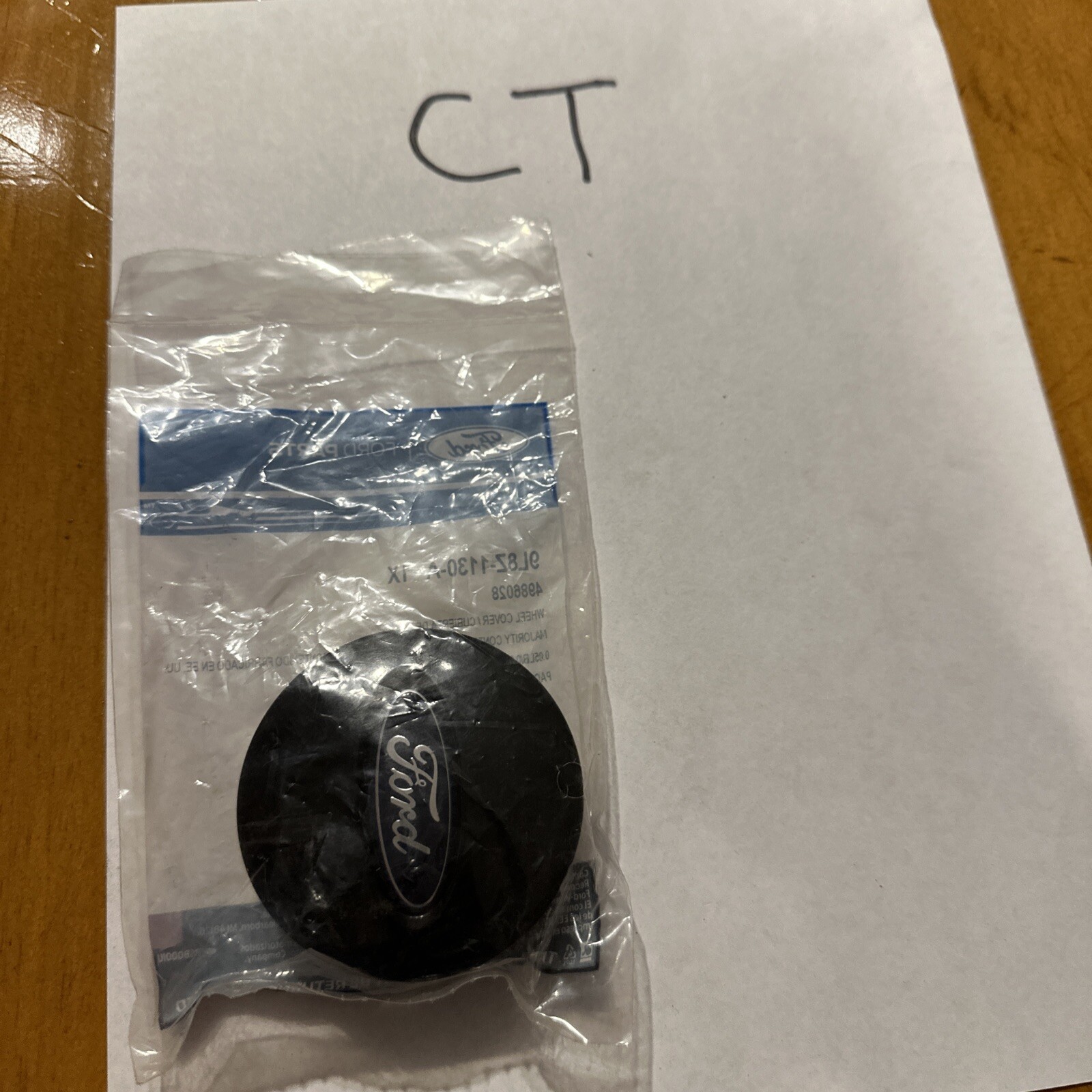 Genuine Ford Center Cap 9L8Z-1130-A - Image 3