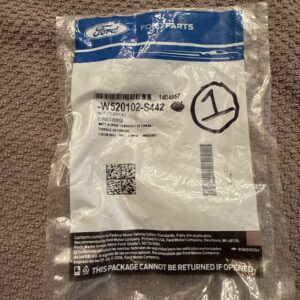 Genuine Ford Cv Axle Shaft Carrier Bearing Nut -W520102-S442