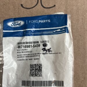 Genuine Ford Fender Rear Bolts (QTY 3) W716981-S439