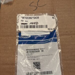 Genuine Ford Filler Pipe Screw W705392-S439 (Pack Of Three )