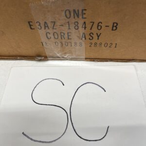 Genuine Ford Heater Core Assembly, E3AZ-18476-B