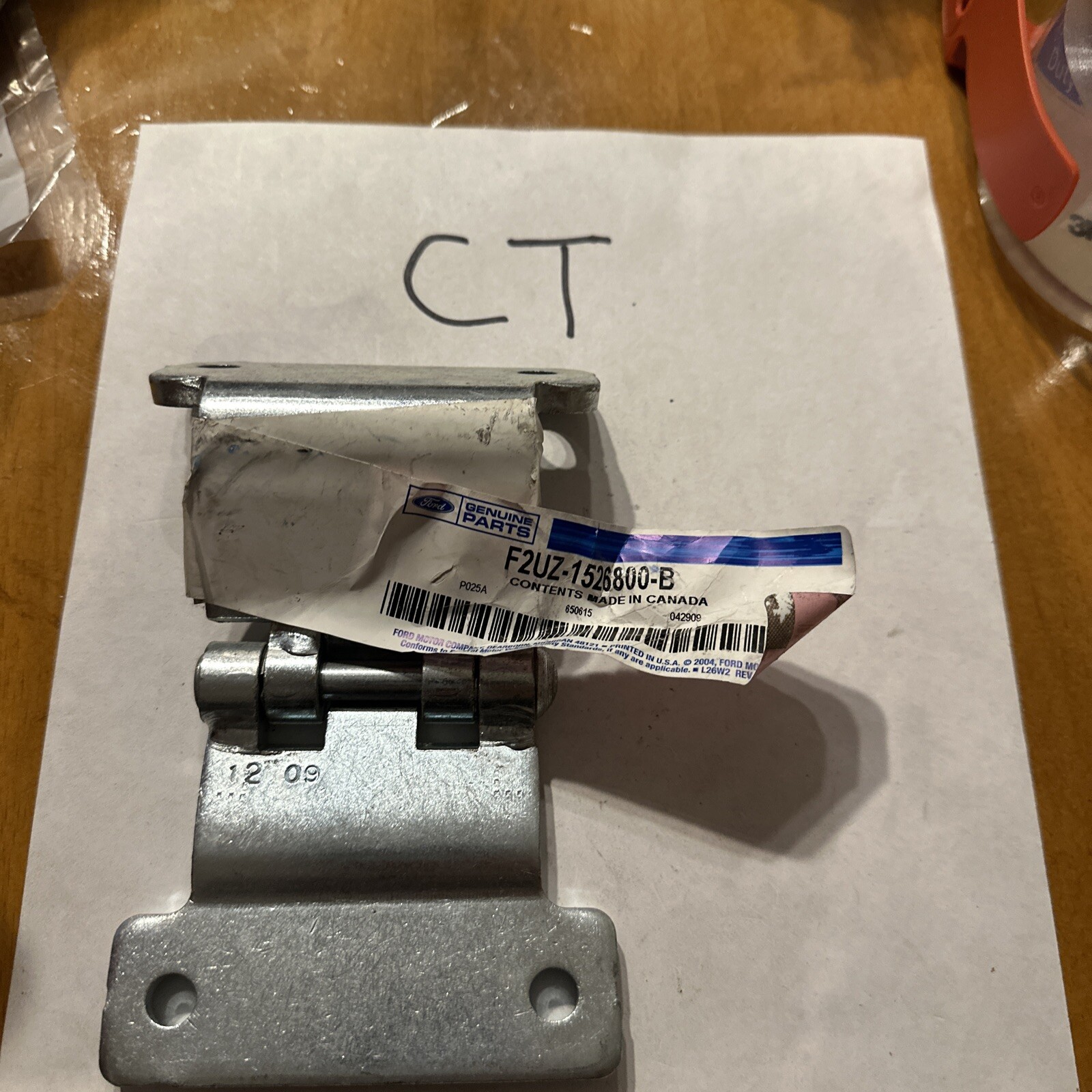 Genuine Ford Hinge F2UZ-1526800-B - Image 3