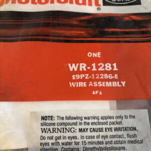 Genuine Ford Motorcraft WR-1281 / E9PZ-12286-E Spark Plug Wire Assembly NOS