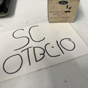 Genuine Ford Nut Adjusting 380771-S101, NOS