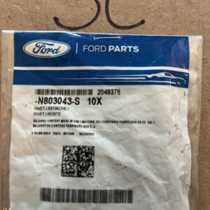 Genuine Ford OE Rivets N803043S- Pack Of 10