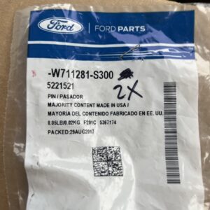 Genuine Ford Pin - Trim -W711281-S300