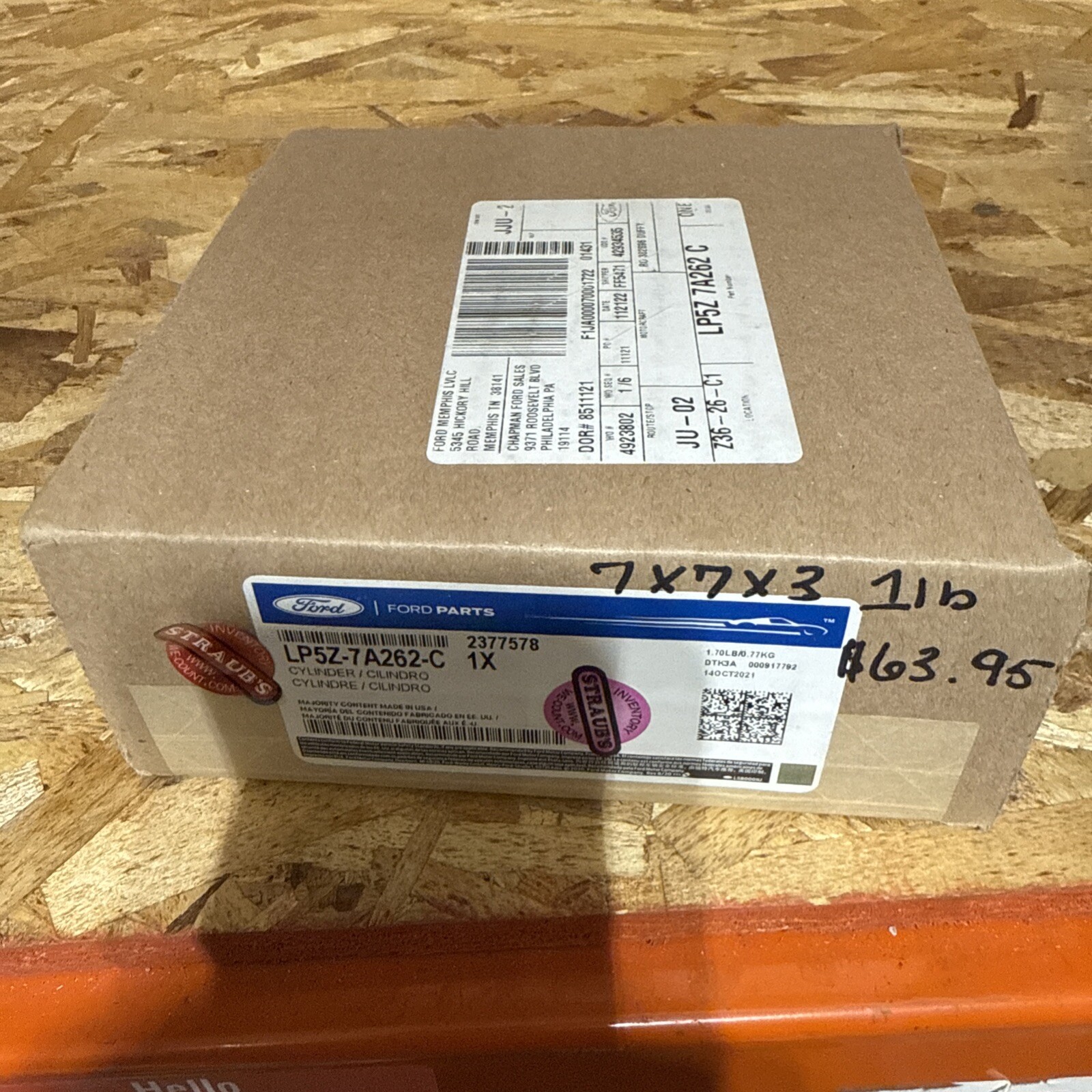 Genuine Ford Piston LP5Z-7A262-C