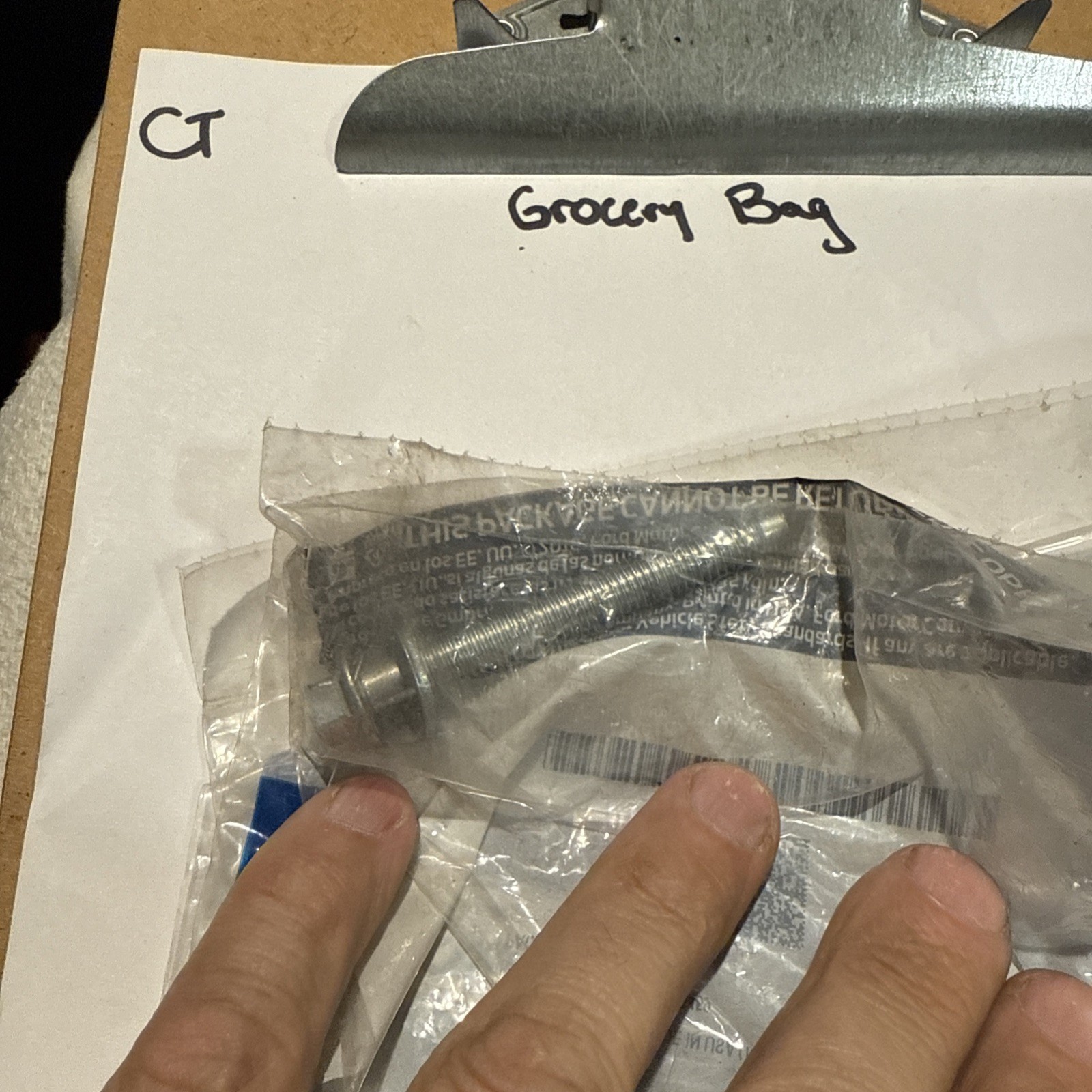 Genuine Ford Power Steering Pump Mount Bolt W503302-S442 - Image 4