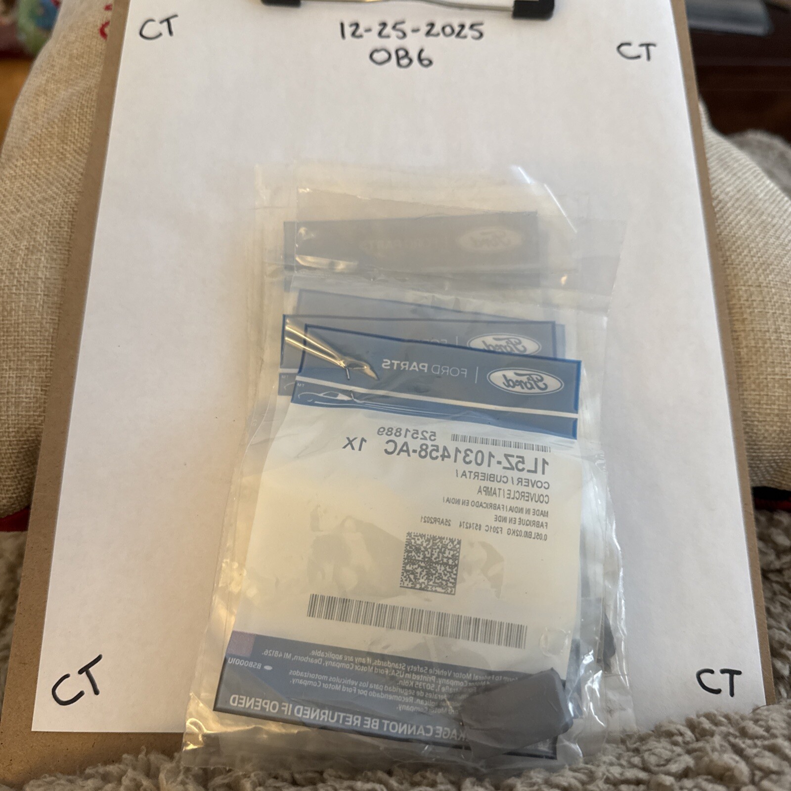 Genuine Ford Pull Handle Cover 1L5Z-1031458-AC - Image 3