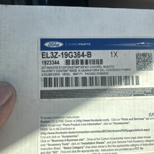 Genuine Ford Remote Start - Kit EL3Z-19G364-B