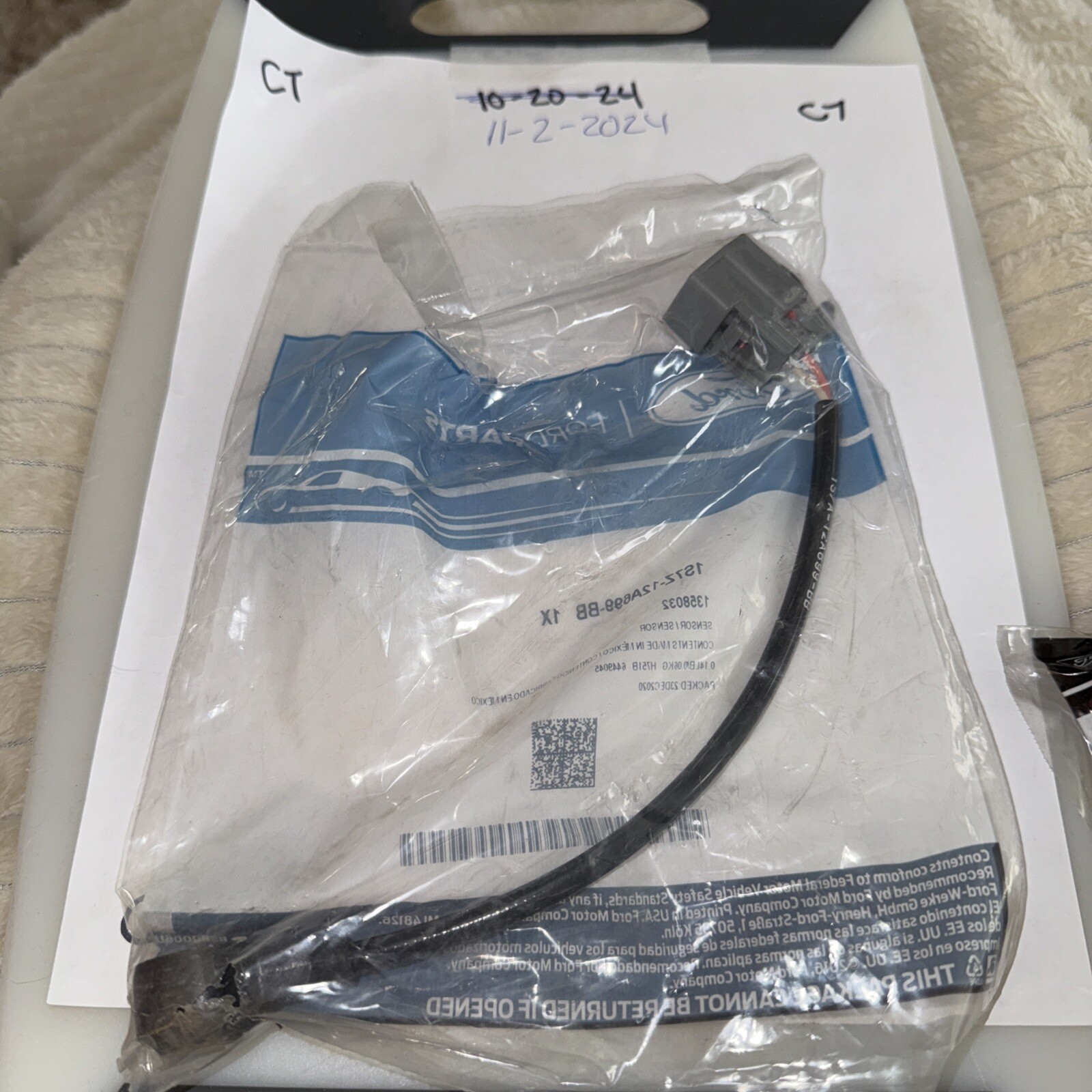 Genuine Ford Sensor 1S7Z-12A699-BB - Image 3