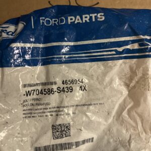 Genuine Ford Shock Lower Bolt -W704586-S439 (4 Pack)