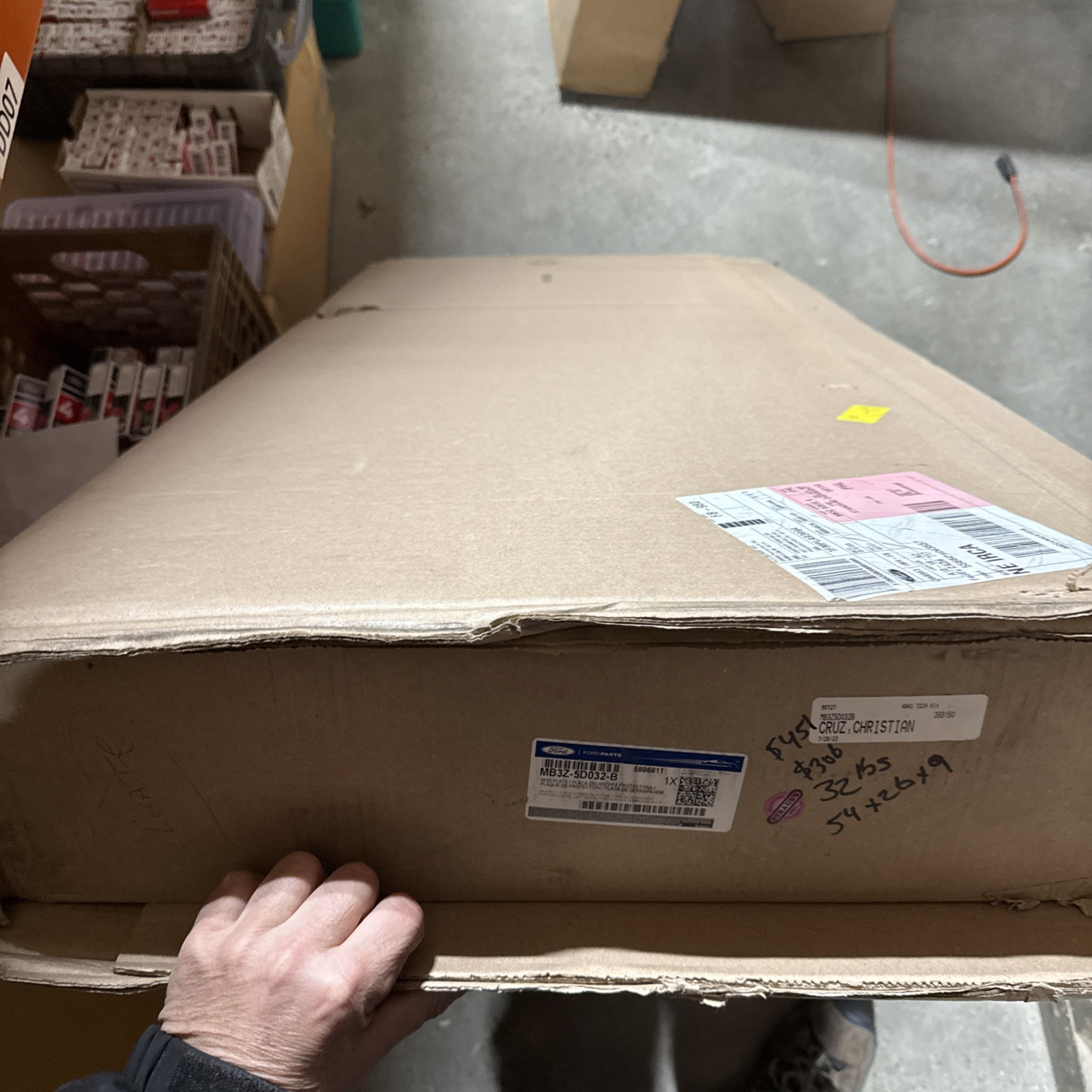 Genuine Ford Skid Plate MB3Z-5D032-B - Image 3