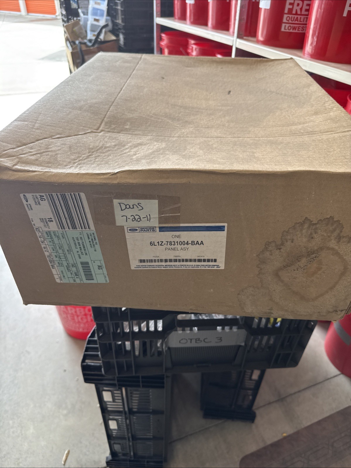 Genuine Ford Upper Trim Panel 6L1Z-7831004-BAA