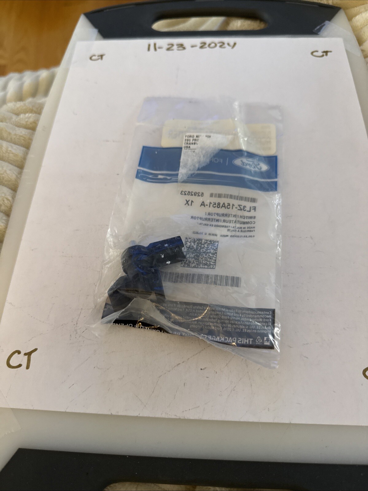 Genuine Ford Warning Switch FL3Z-15A851-A - Image 3