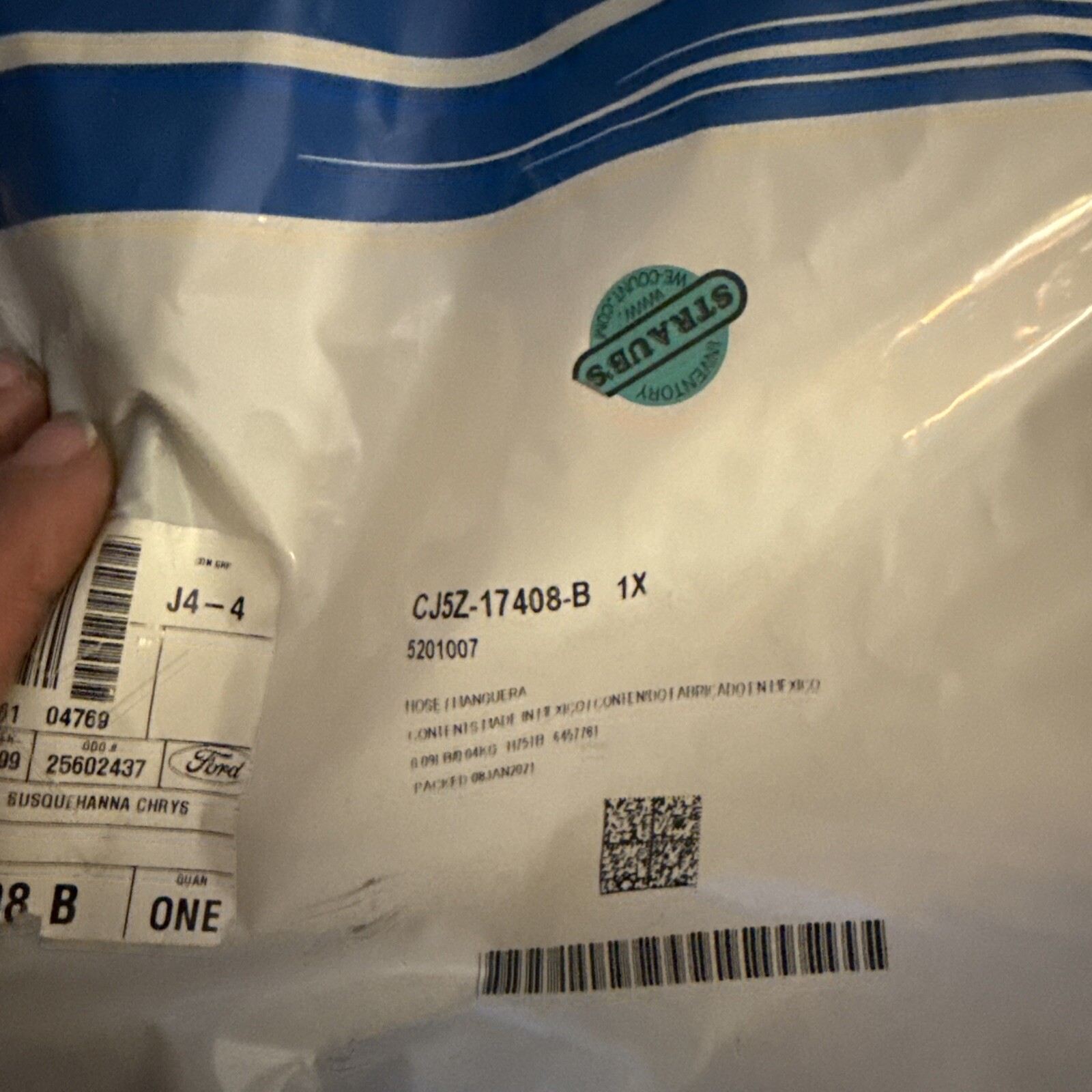 Genuine Ford Washer Hose CJ5Z-17408-B - Image 3