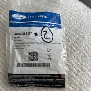 Genuine Ford Water Pump Assembly Bolt -W500318-S437(2) Bolts