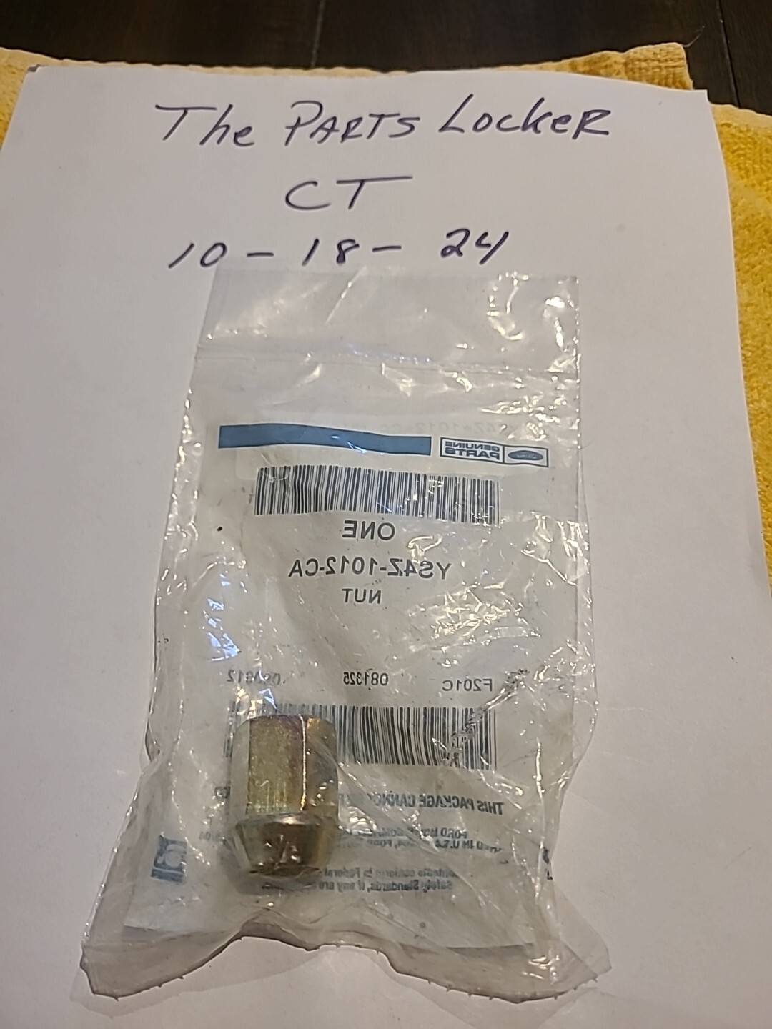 Genuine Ford Wheel Nut YS4Z-1012-CA - Image 3