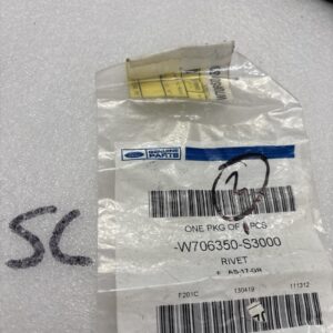 Genuine Ford Wheel Opening Molding Rivet W706350-S3000 (2pk)