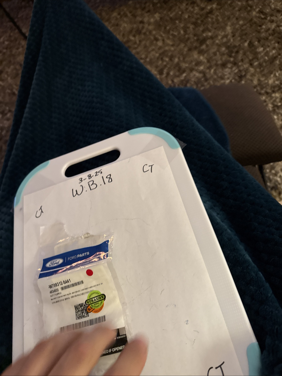 Genuine Ford Wiper Arm Nut (QTY 1) W708312-S441