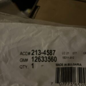 Genuine GM 12633560 ACDelco 213-4587 Exhaust Temperature Sensor 2010-17