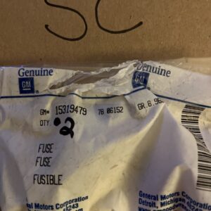 Genuine GM 15319479 Fuse Qty 2