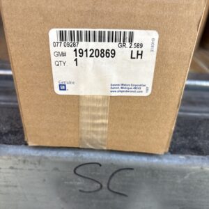 Genuine GM 19120869 Lens,Auxiliary Side Front Turn Signal Lamp