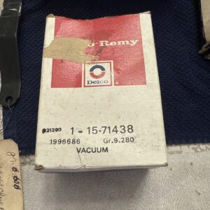 Genuine GM 1996686 Actuator Assembly, A/C Vacuum 1982-1993 Nos OEM