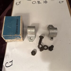 Genuine GM 66 Pontiac Front Wheel Bumper Stop Bracket Kit Bonneville Grand Prix