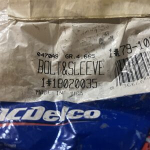 Genuine GM ACDelco 18020035 BOLT AND SLEEVE 179-1021 NOS