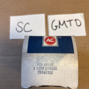Genuine GM ACDelco OEM PCV Valve NOS Part # CV854C / 25040321