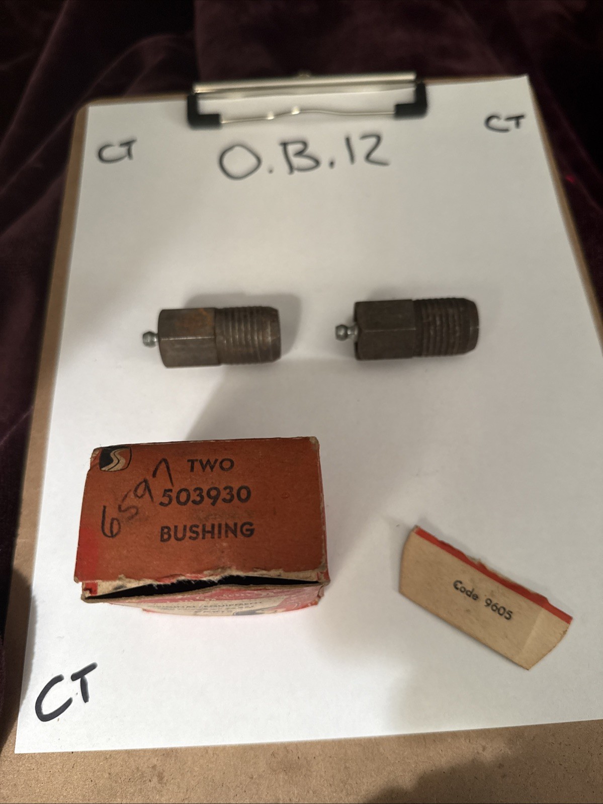 Genuine GM Bushing 503930 NOS OEM - Image 3
