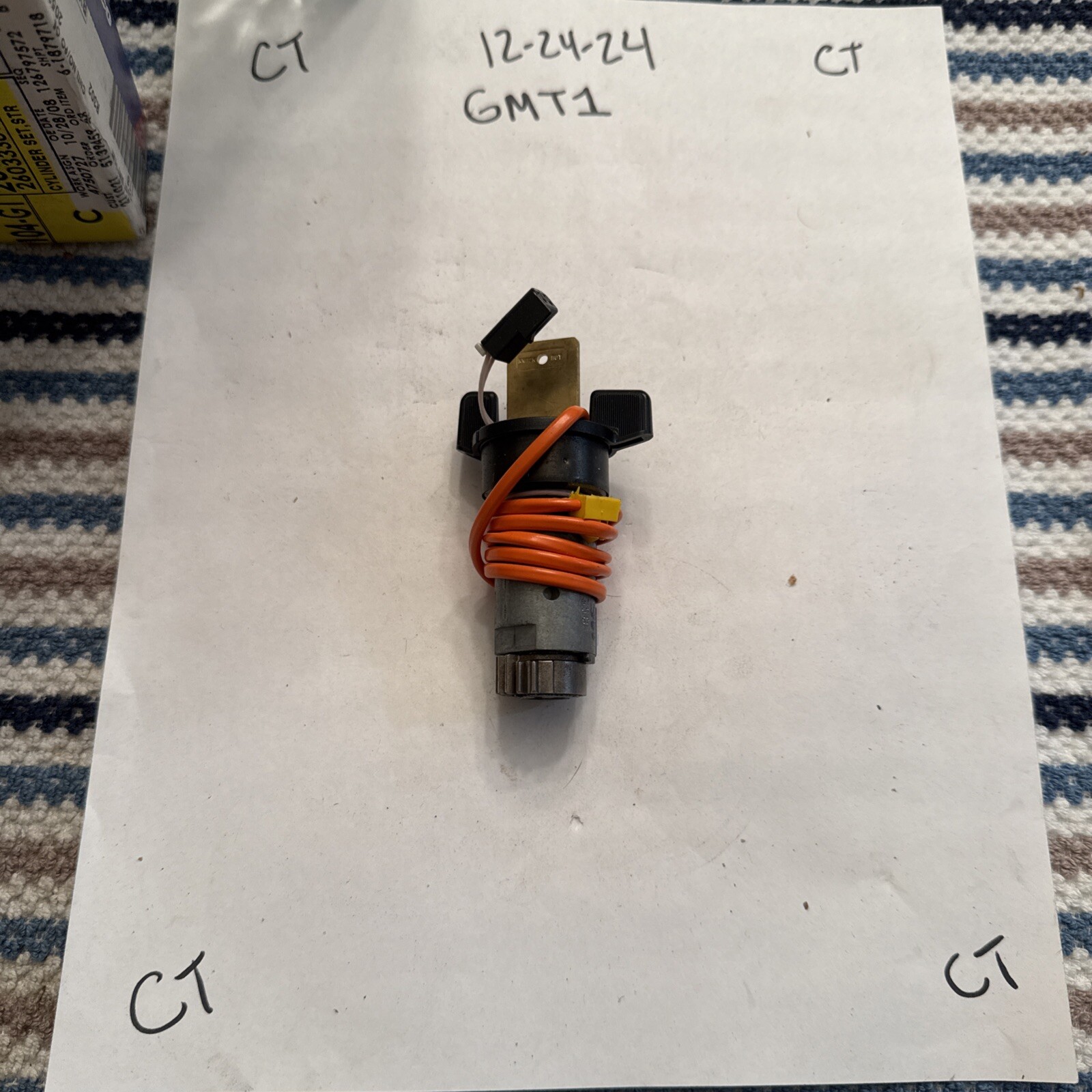 Genuine GM Ignition Lock Cylinder 26033389