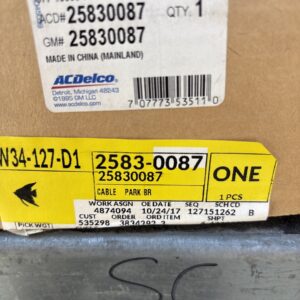 Genuine GM OEM 4x4 Rear Right Parking Brake E-Brake Cable 04-08 25830087