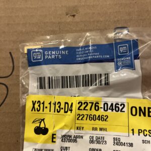 Genuine GM OEM KEY 22760462