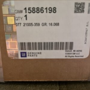 Genuine GM Passenger Side Rearview Mirror Glass 15886198