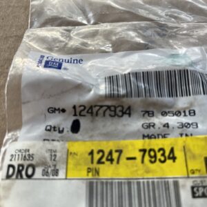 Genuine GM Pin Shft Shf 12477934 (4 Pack)