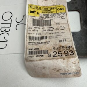 Genuine GM Rear Bumper Impact Bar Bracket Reinforcement, 10286882