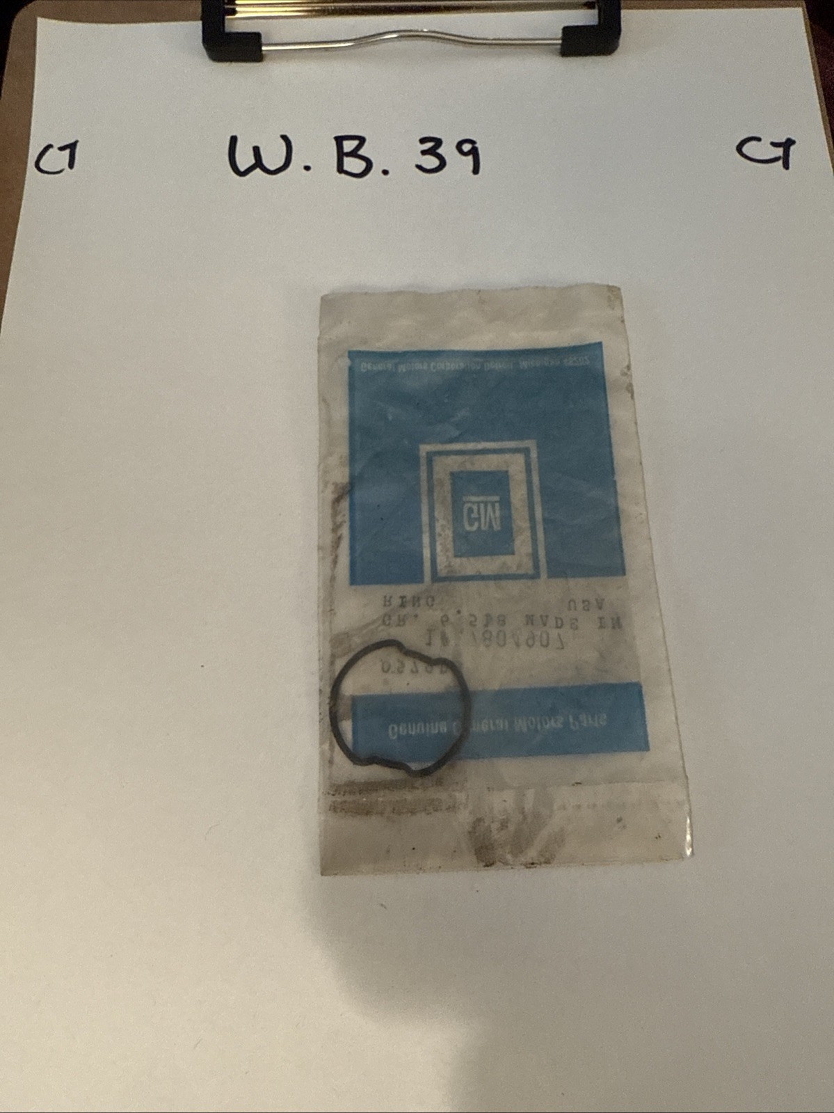 Genuine Gm Ring 7804907 Nos OEM - Image 3